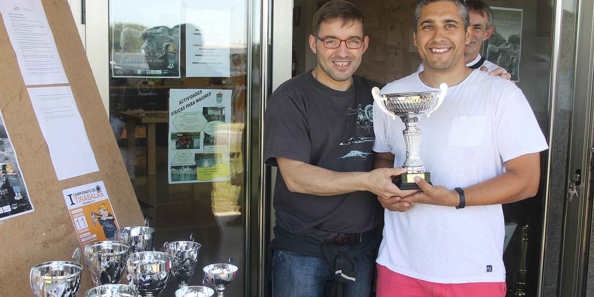 Carlos Andrade campeón tirabalas Ponteceso