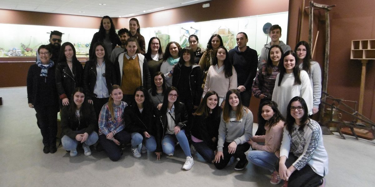 visita al MELGA del Ciclo Superior de Formación Profesional Compostela