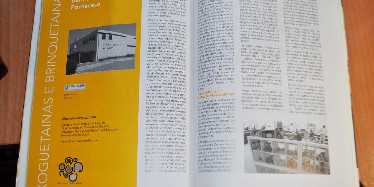 O Melga na Revista Galega de Educación
