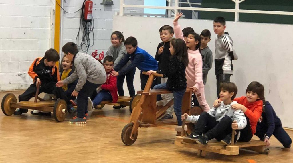 esión de xogos e deportes tradicionais na escola