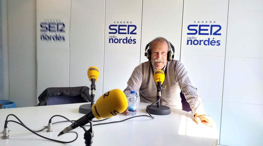 Un programa adicado ao Melga en Radio Nordés Cadena Ser