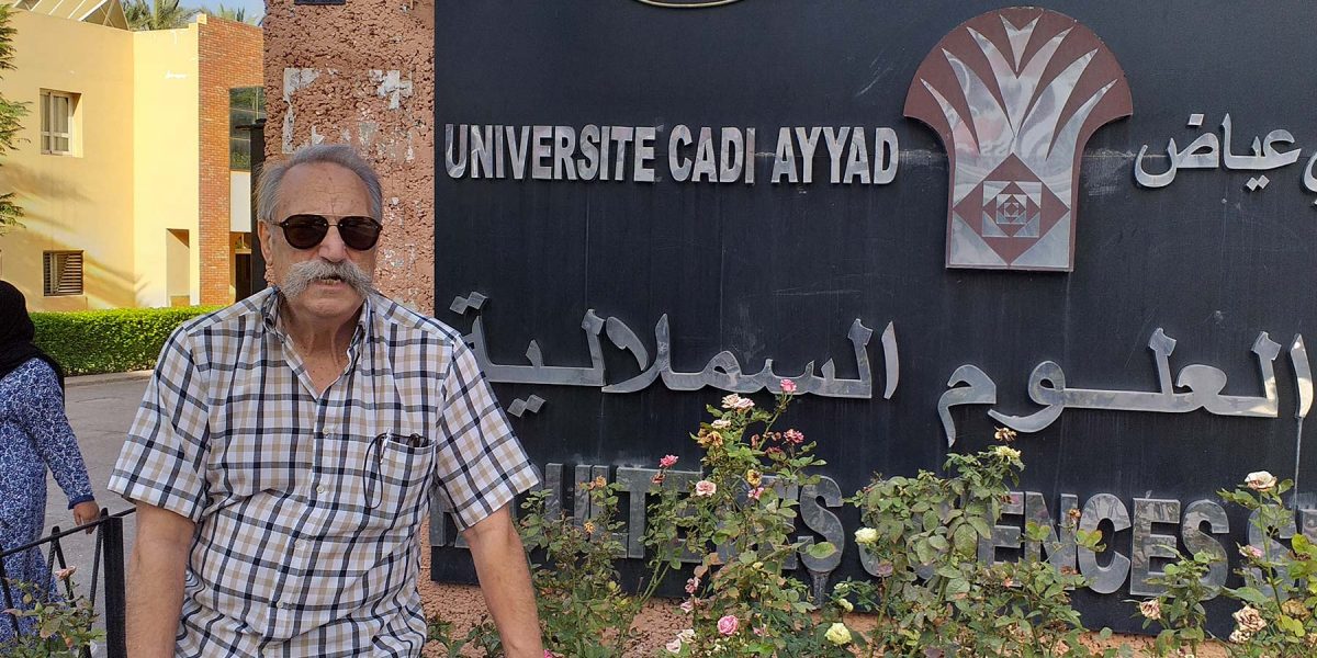 O Melga presente na Universidade de Marraquech (Marrocos)