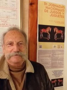 O Director do Melga relator das XI Xornadas Nacionáis de Ludotecas, Xogos e Xoguetes en Albarracín (Teruel)