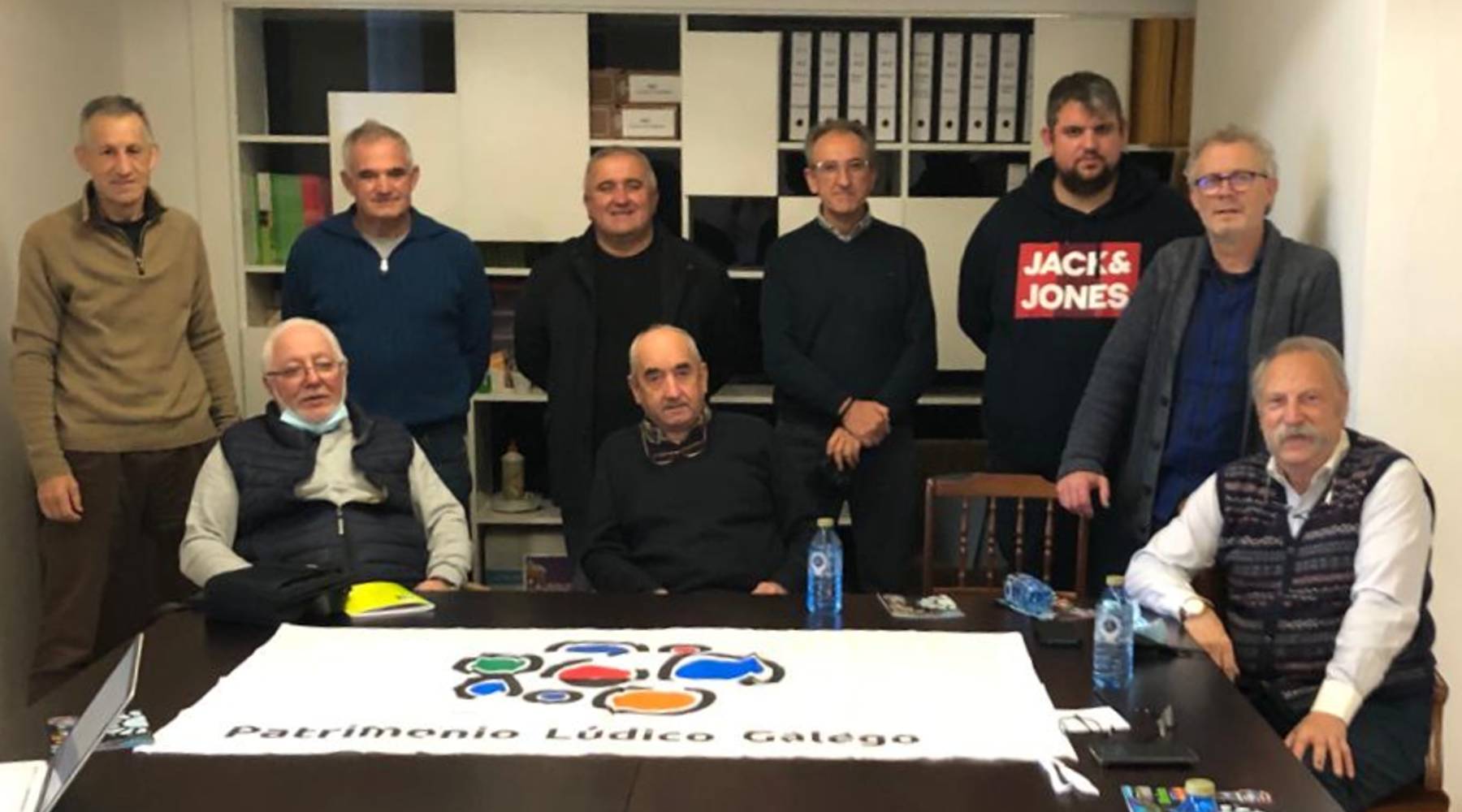 Participantes del encuentro del Observatorio Lúdico Gallego 2022 Museo Melga