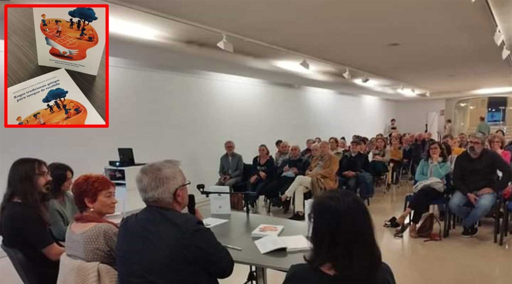 Presentación dun libro de xogos tradicionáis na Deputación de Lugo