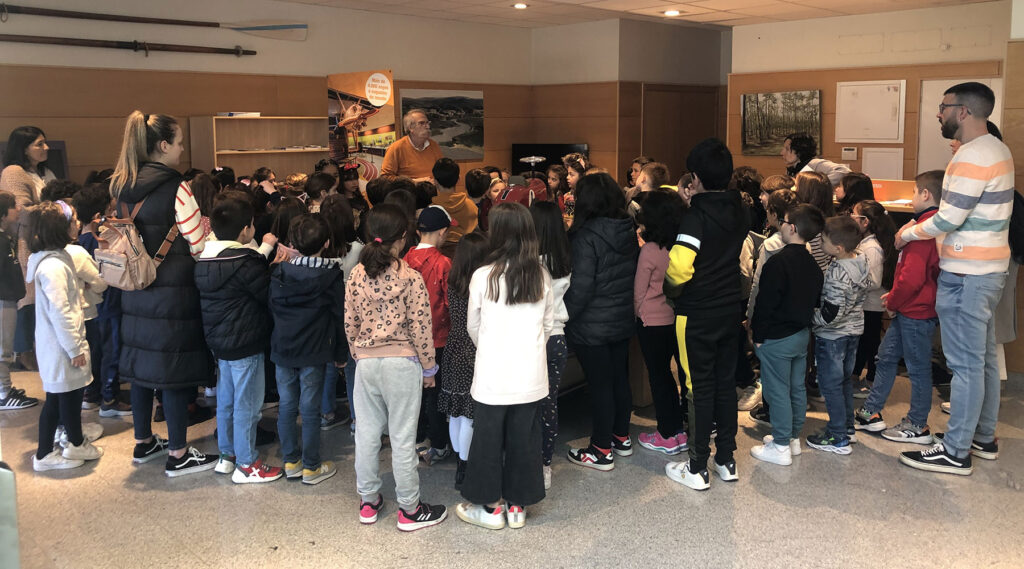 O CEIP Fogar de Carballo por primeira vez nas nosas instalacións museísticas 