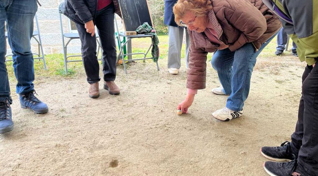 O Melga presente na gravación dun programa da Radio Galega en Castañeda de Avia (Ourense)