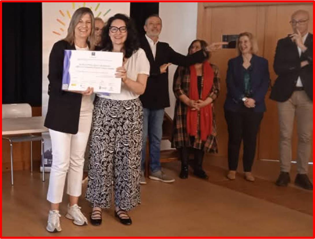El Melga recibe el diploma sicted-24 en baio